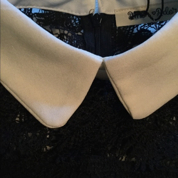 LAST CHANCE! Fit and Flare Lace Yoke Dress - Picture 5 of 9